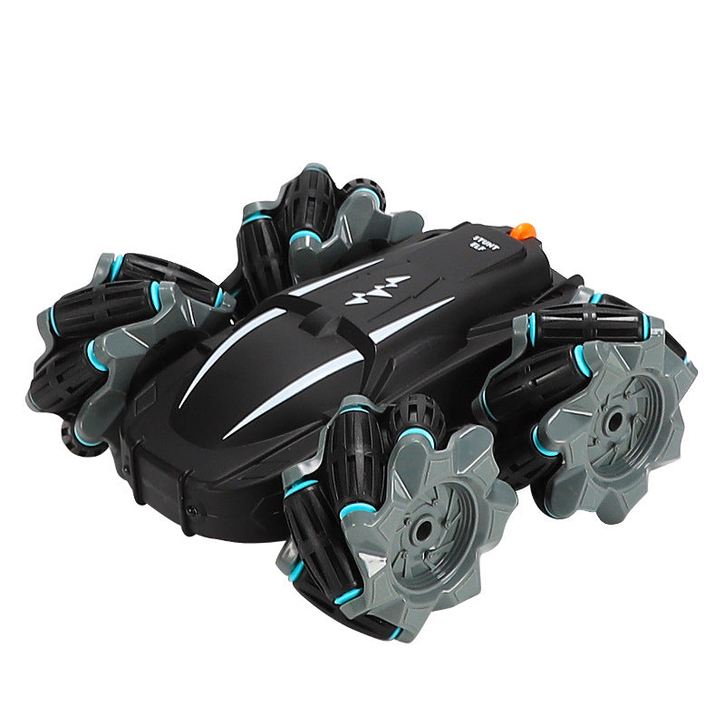 Remote Control Tumbling Stunt Double-sided Car Rotating Charging Light Drift Racing Car