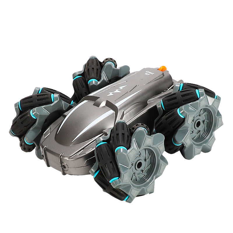 Remote Control Tumbling Stunt Double-sided Car Rotating Charging Light Drift Racing Car