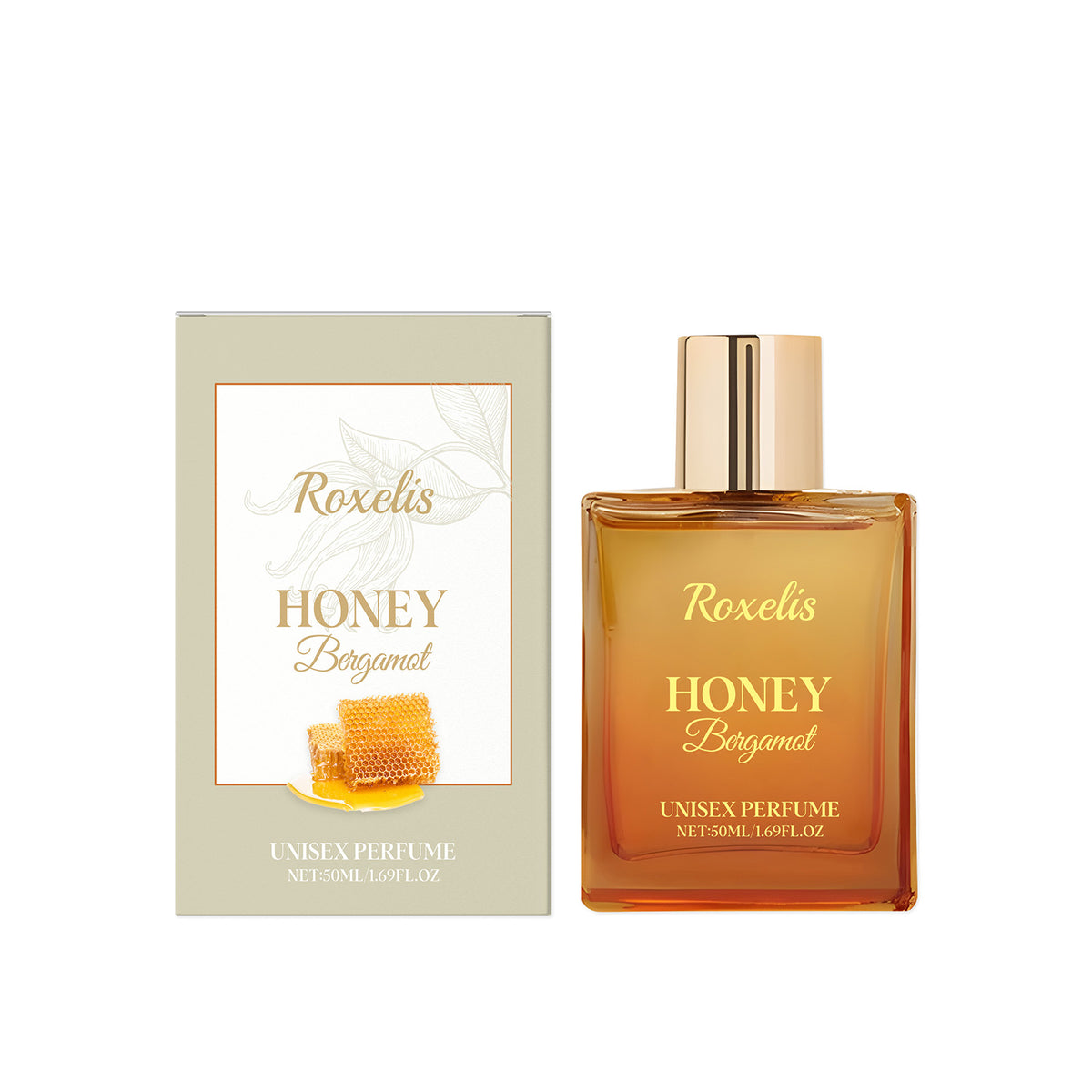 Unisex Honey Bergamot Perfume Long-Lasting Light & Fresh-fragrance