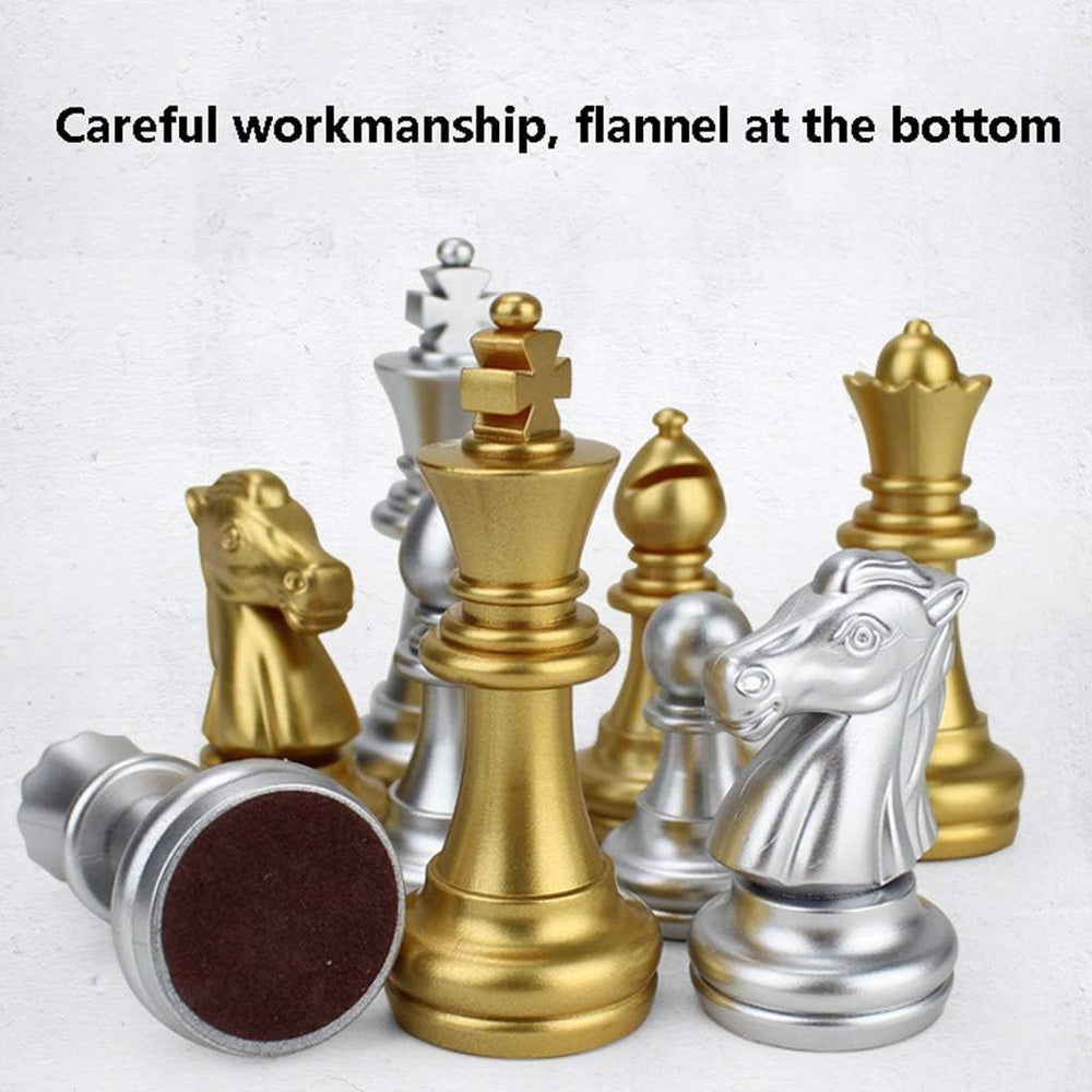 Travel Folding Magnetic Chess Set,9.8 In, 25 Cm,Folding And Portable Chess Board Games