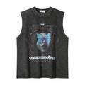 Printed Bottoming Vest For Men