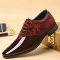 Shiny Business Pointed-toe Leather Shoes