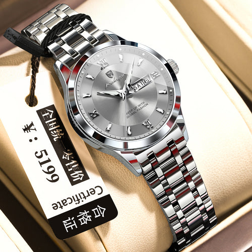 Waterproof Watch Luminous Business Quartz