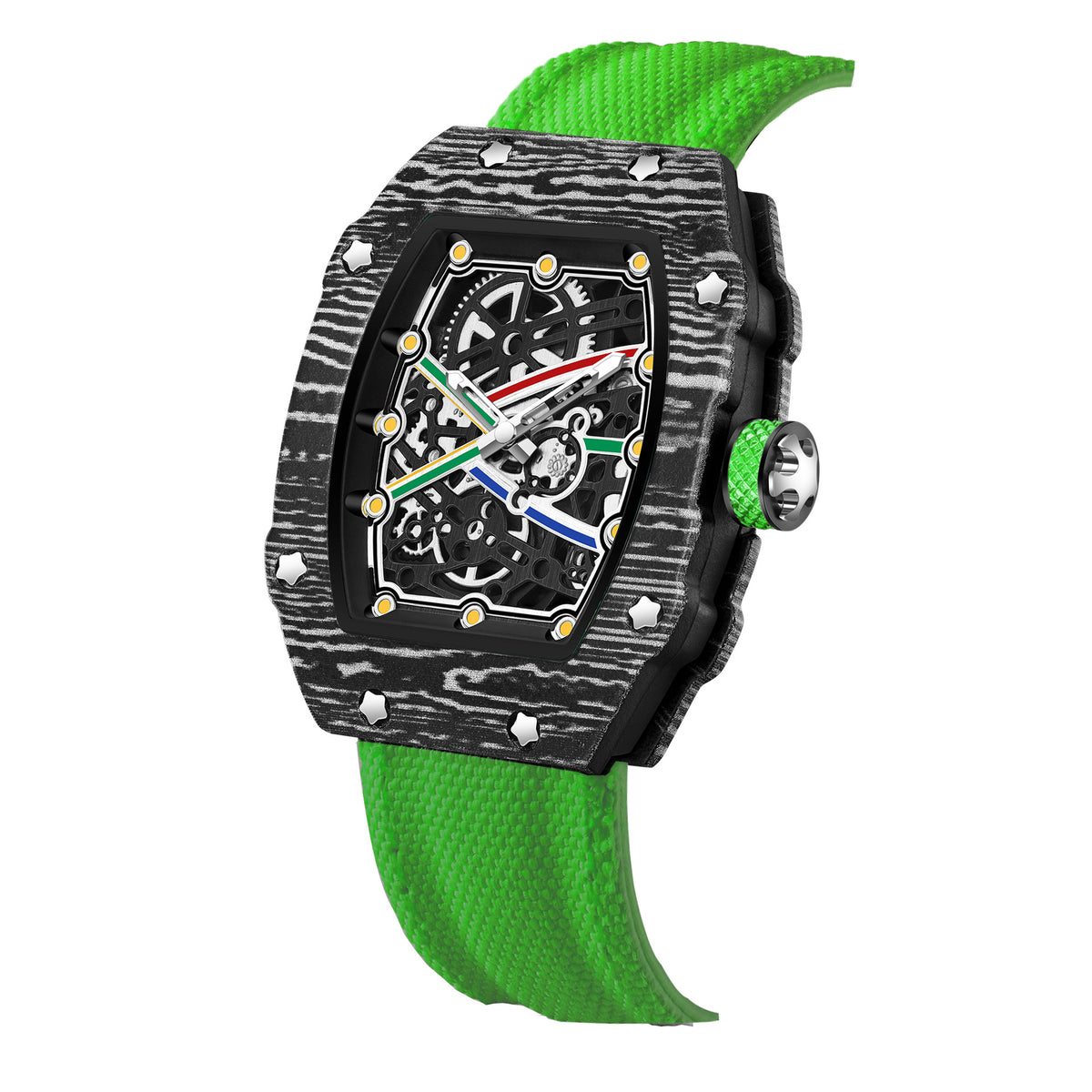 Ultra-thin Tonneau-shaped Watch