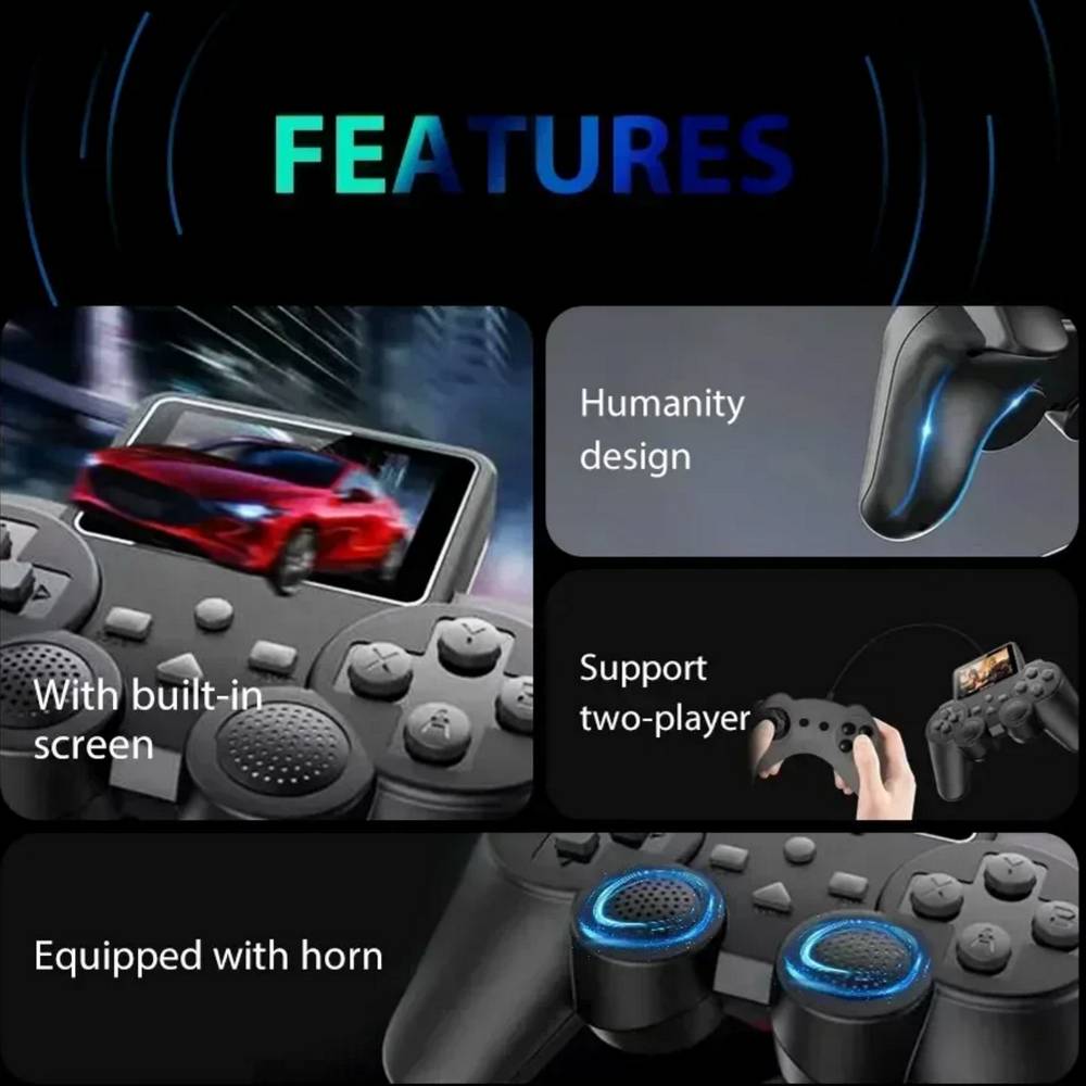 Classic Games Handheld Retro Video Game Console Built-in 520 IN 1 Games Player