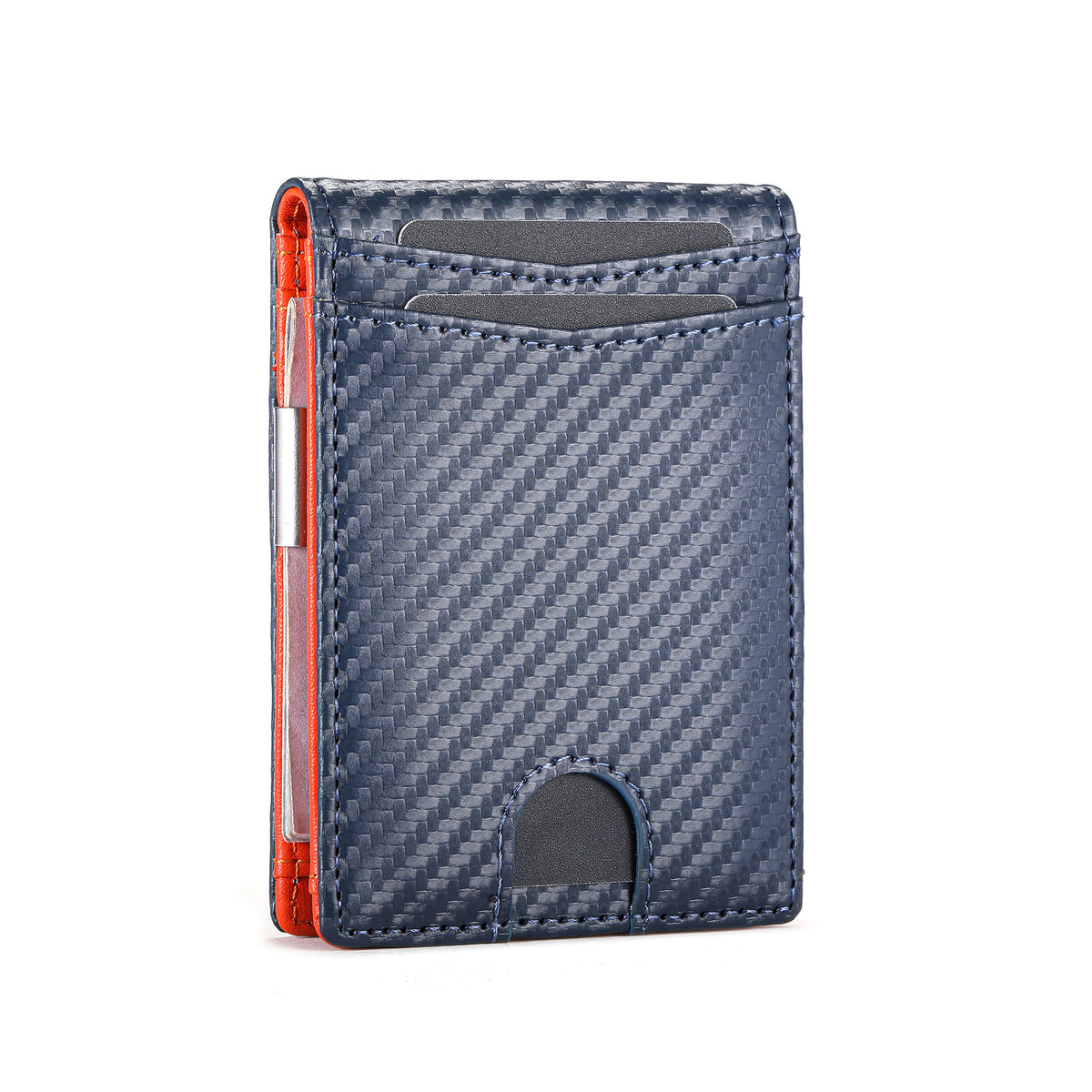 Card Holder For Men Automatic Pop-up Card RFID-blocking Aluminum Card Case