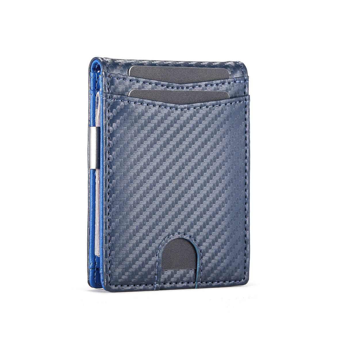 Card Holder For Men Automatic Pop-up Card RFID-blocking Aluminum Card Case