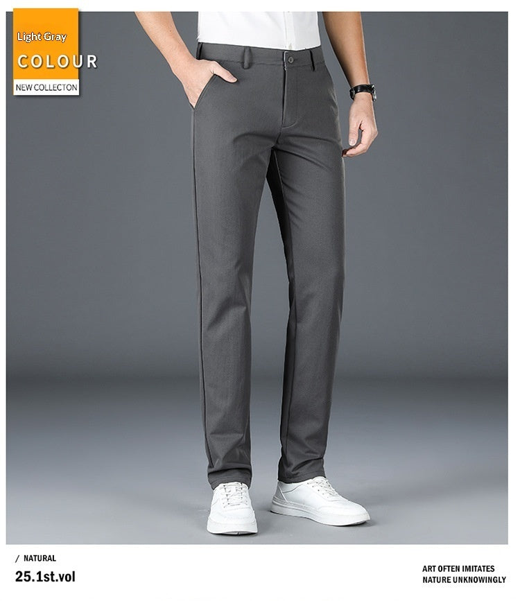 Straight-leg Minimalist Trendy Pants