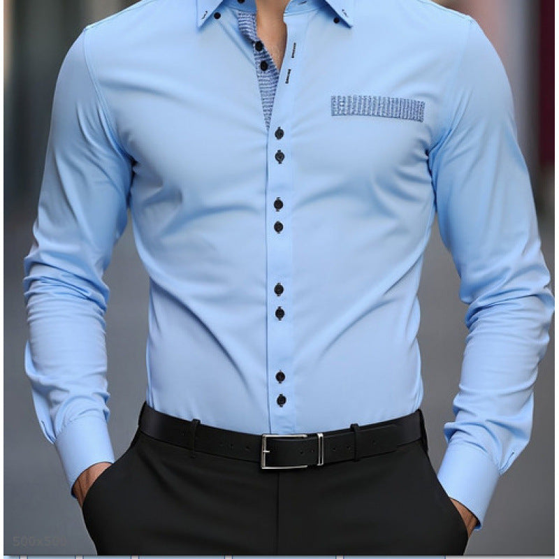 Spring Autumn New European And American Mens Long-sleeve