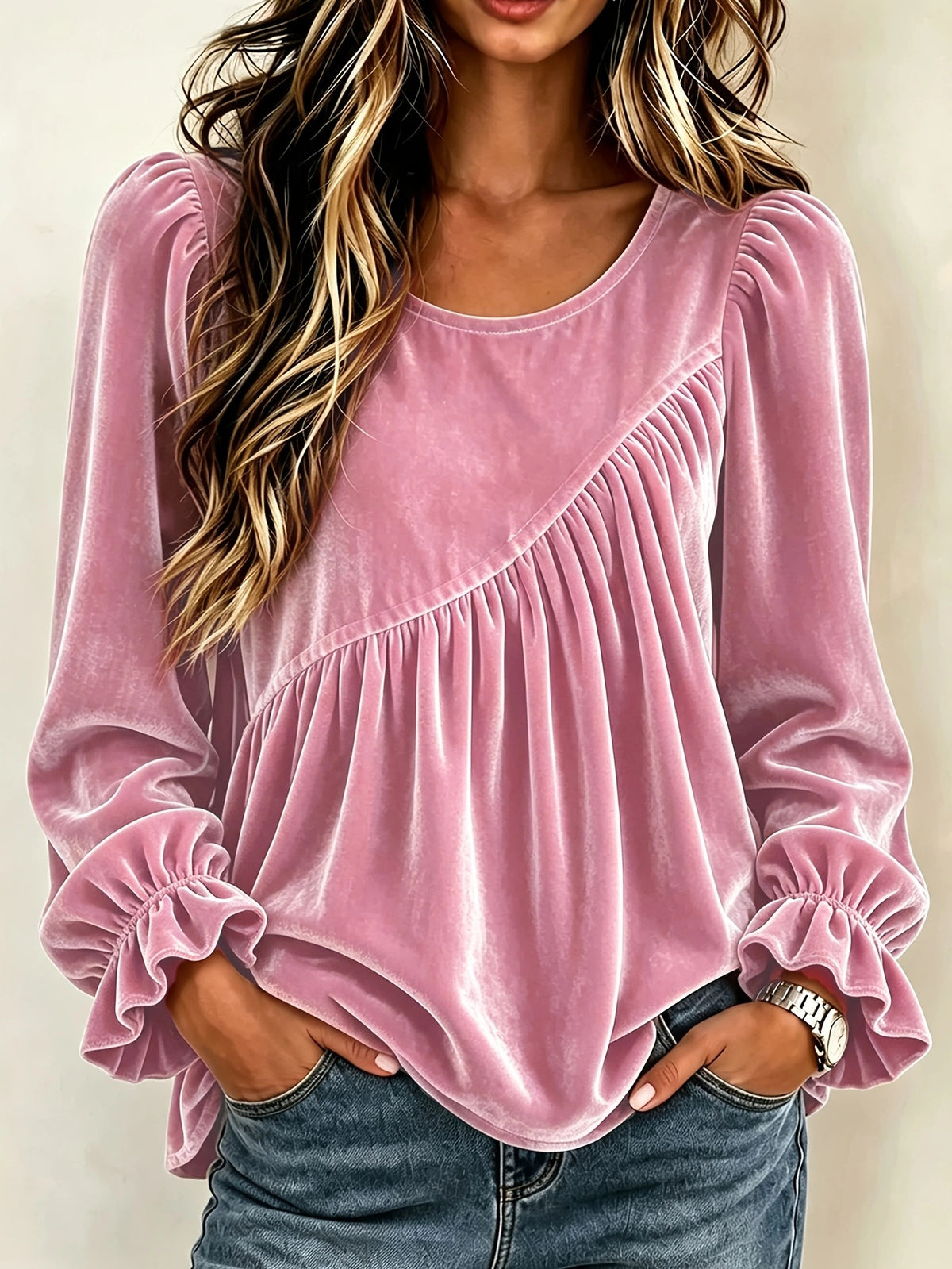 Polyester Female Long Sleeves