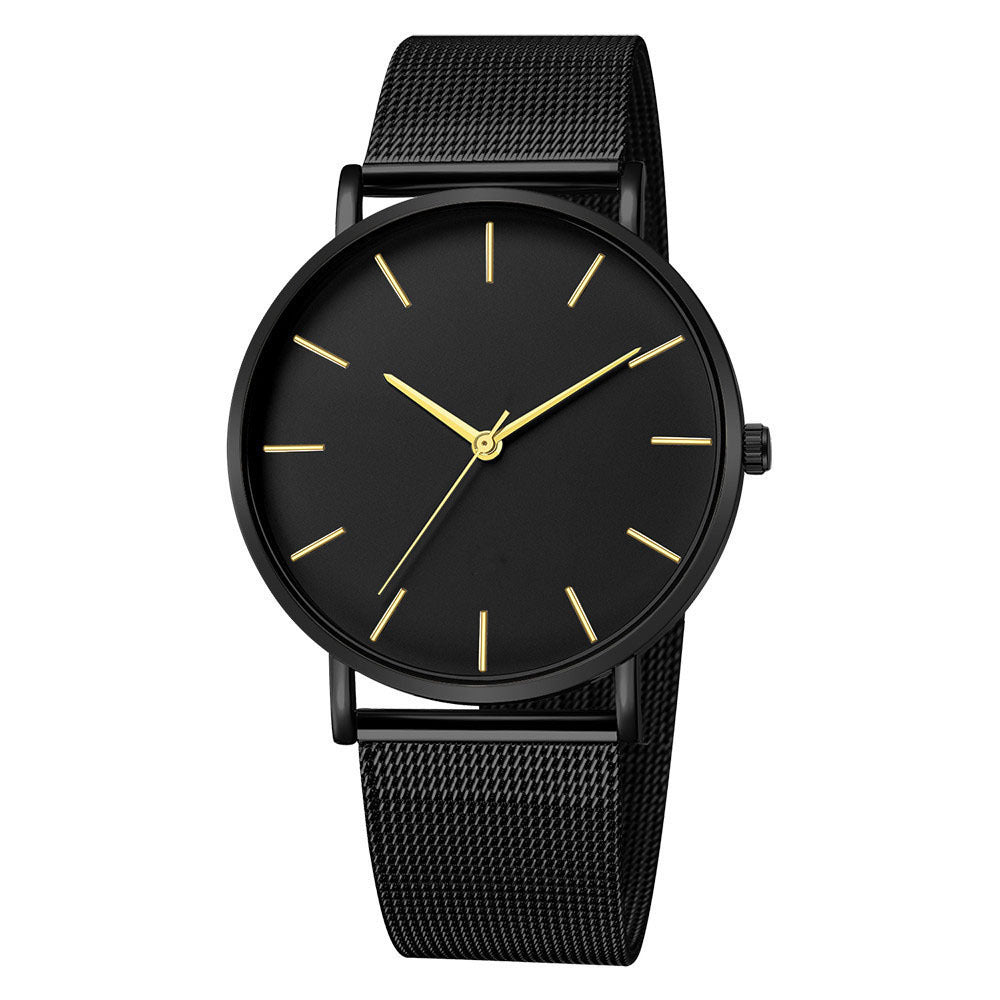 Men's Watch Simple And Stylish Mesh Strap Style
