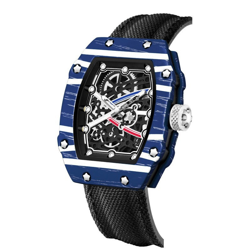 Ultra-thin Tonneau-shaped Watch