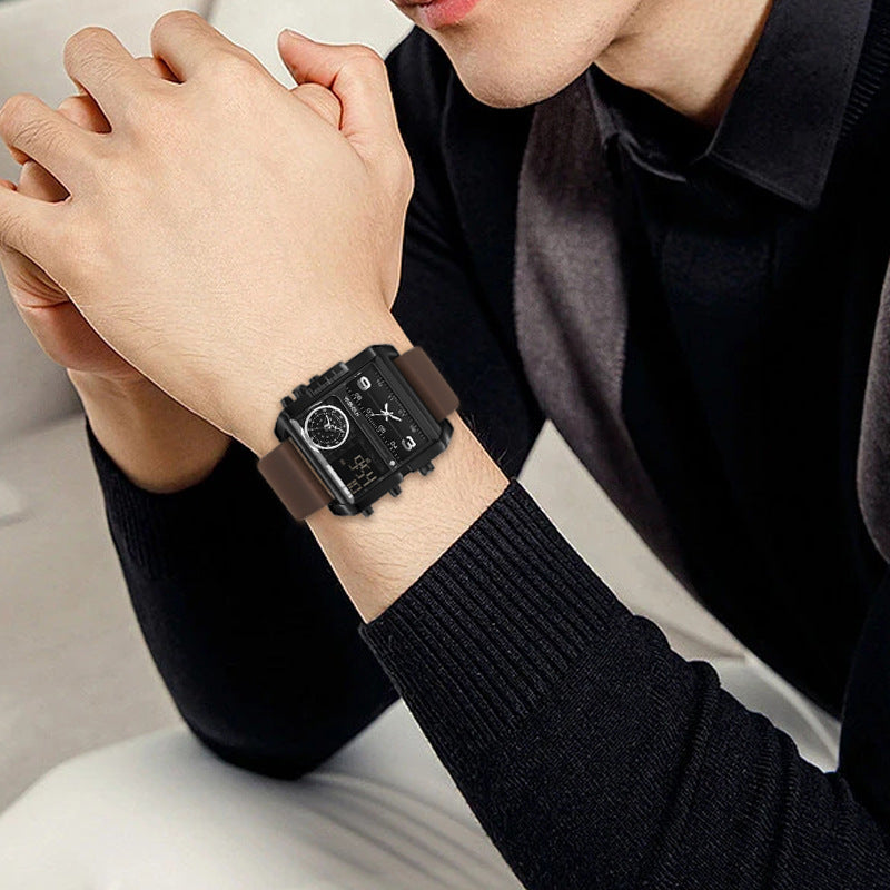 Multifunctional Mens Watch With A Large Dial