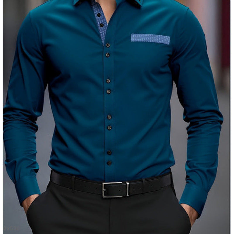 Spring Autumn New European And American Mens Long-sleeve