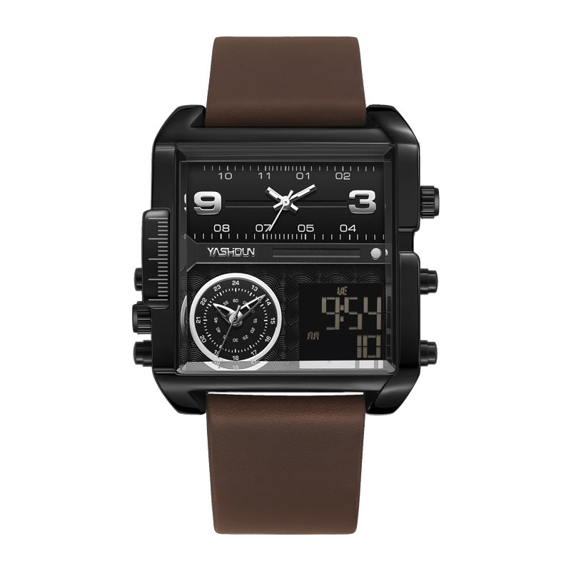 Multifunctional Mens Watch With A Large Dial