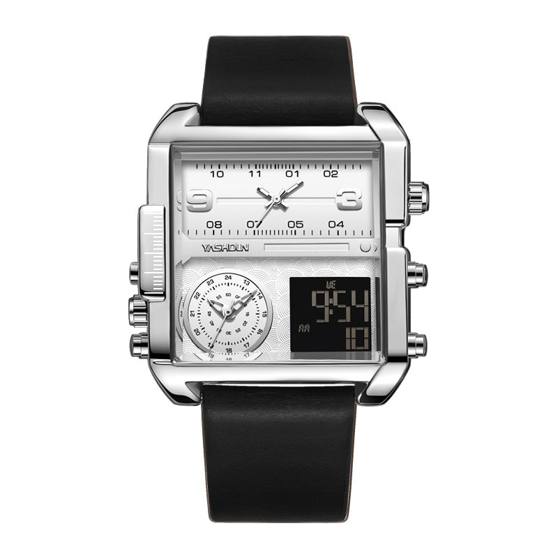 Multifunctional Mens Watch With A Large Dial