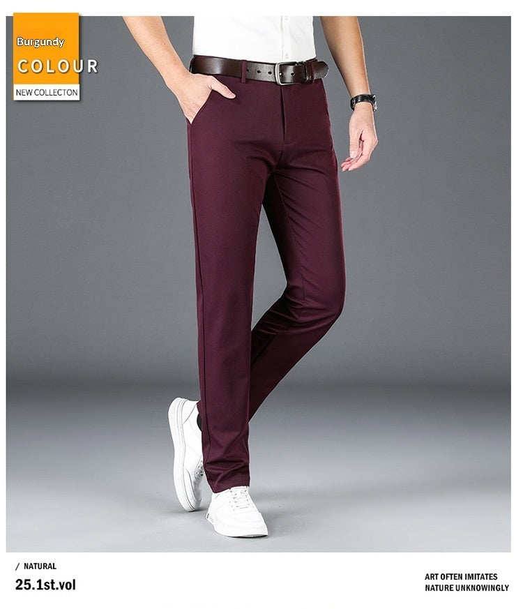 Straight-leg Minimalist Trendy Pants