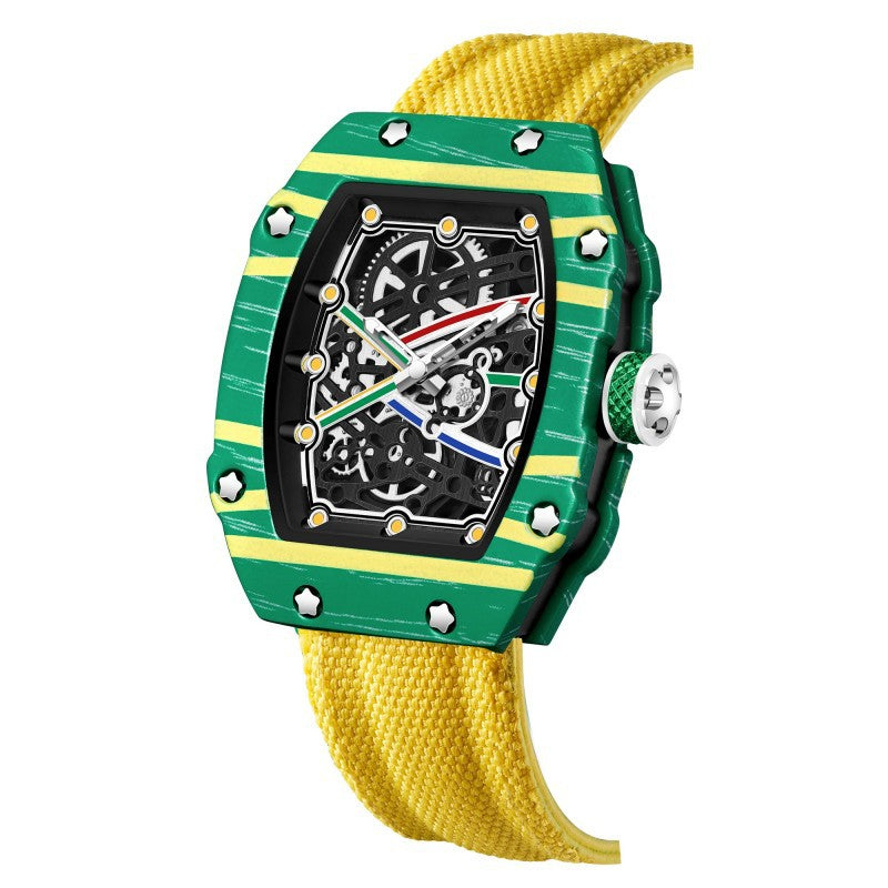 Ultra-thin Tonneau-shaped Watch