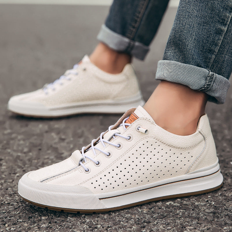 New Spring Mens Shoes Stylish And Breathable