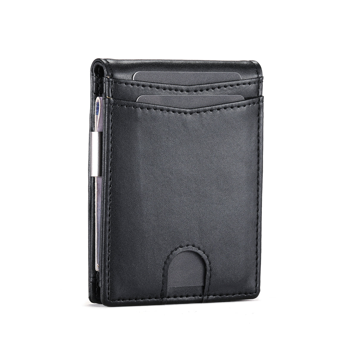 Card Holder For Men Automatic Pop-up Card RFID-blocking Aluminum Card Case