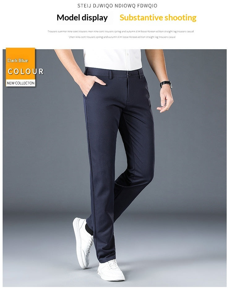 Straight-leg Minimalist Trendy Pants