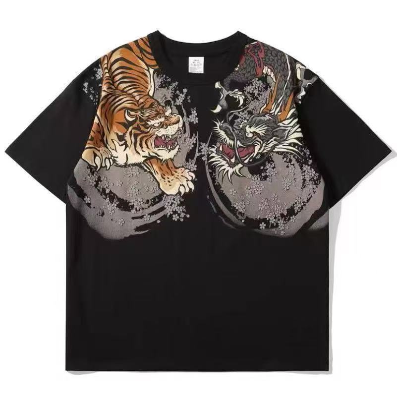 Handsome Tiger Comfortably Blending In