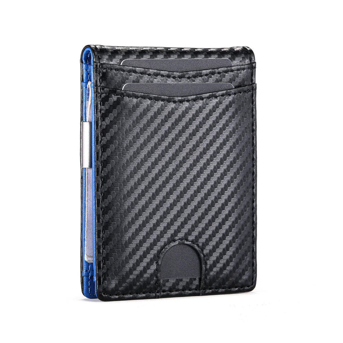 Card Holder For Men Automatic Pop-up Card RFID-blocking Aluminum Card Case