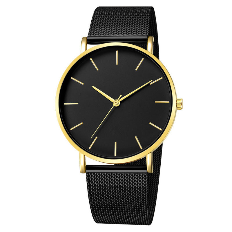 Men's Watch Simple And Stylish Mesh Strap Style