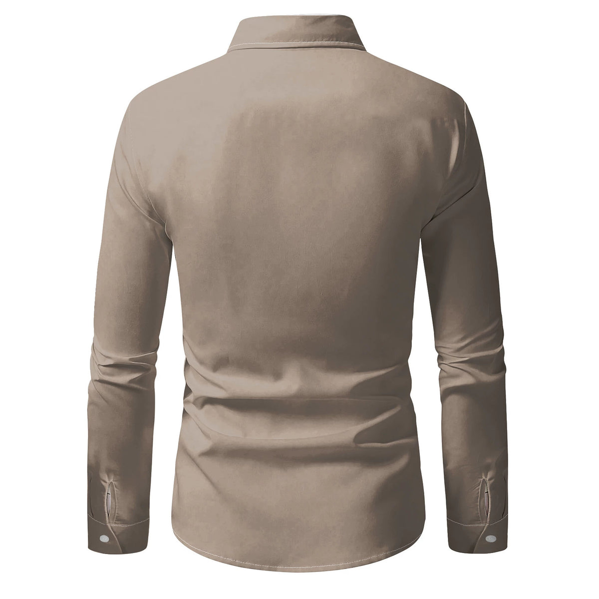 Western-style Wind-resistant Denim Thin Mens Shirt