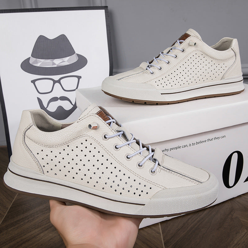 New Spring Mens Shoes Stylish And Breathable