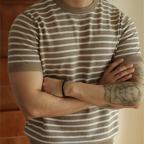 Summer Short-sleeve T-shirt Crew Neck Versatile Base Layer For Young People