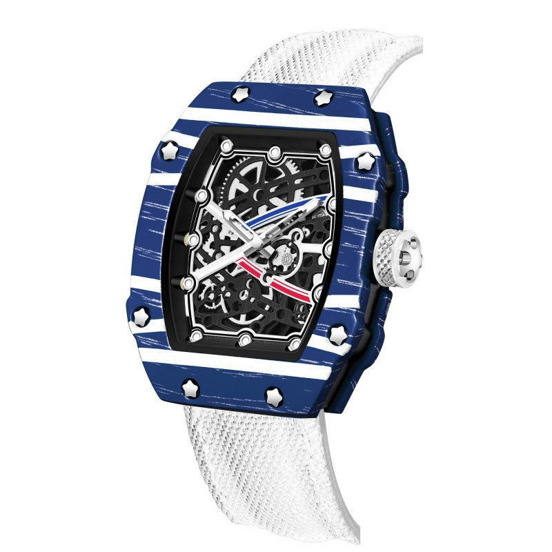 Ultra-thin Tonneau-shaped Watch