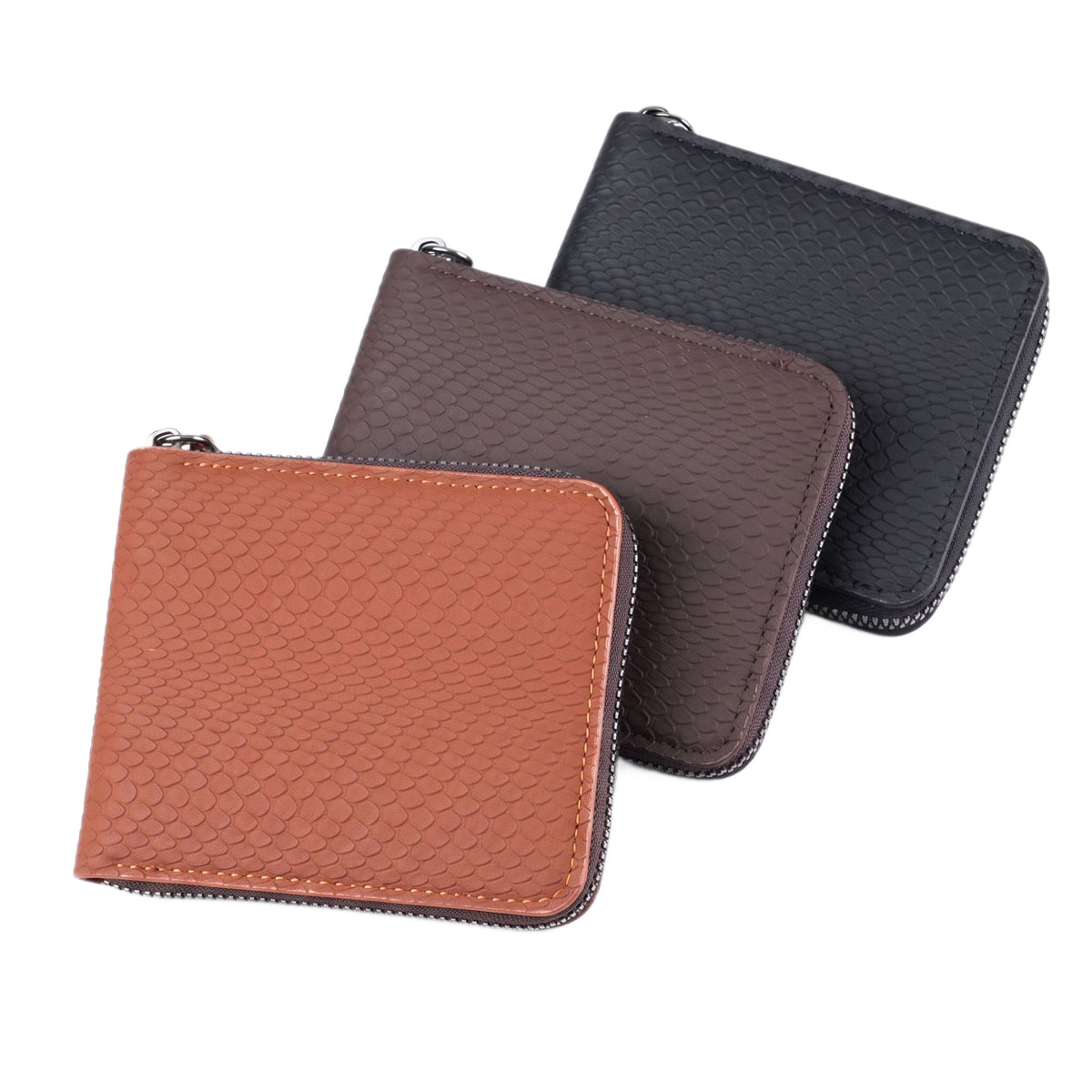 Minimalist Bi-fold Wallet Mens Short Wallet