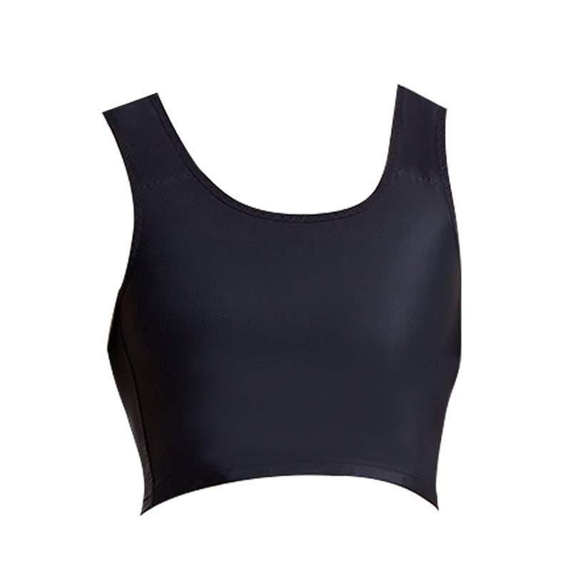 Volcanic Stone Men's Traceless Body Shaping Vest Chest Tighting Chest Flat Chest Boys Big Chest Small Tight High Elastic
