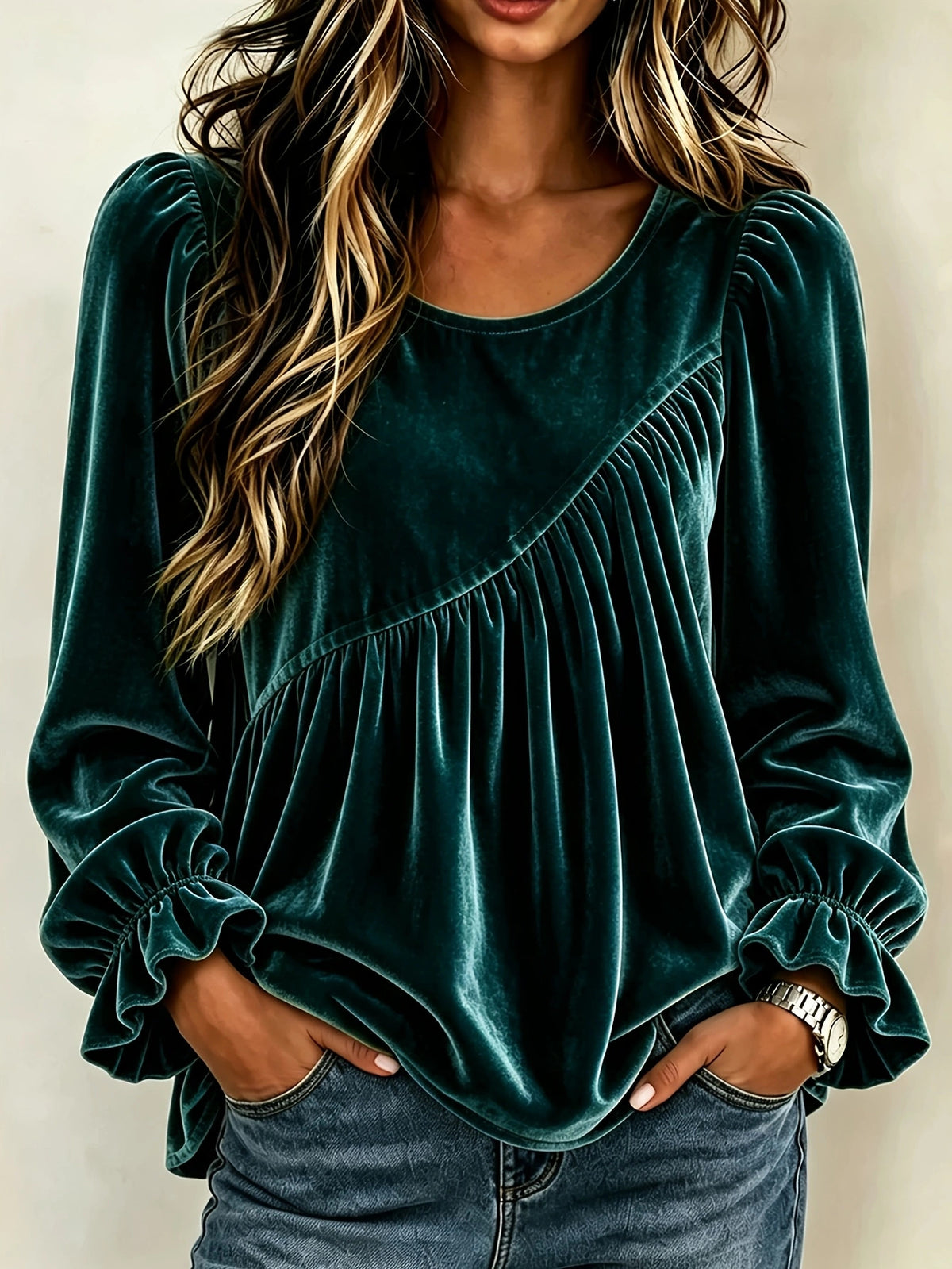 Polyester Female Long Sleeves