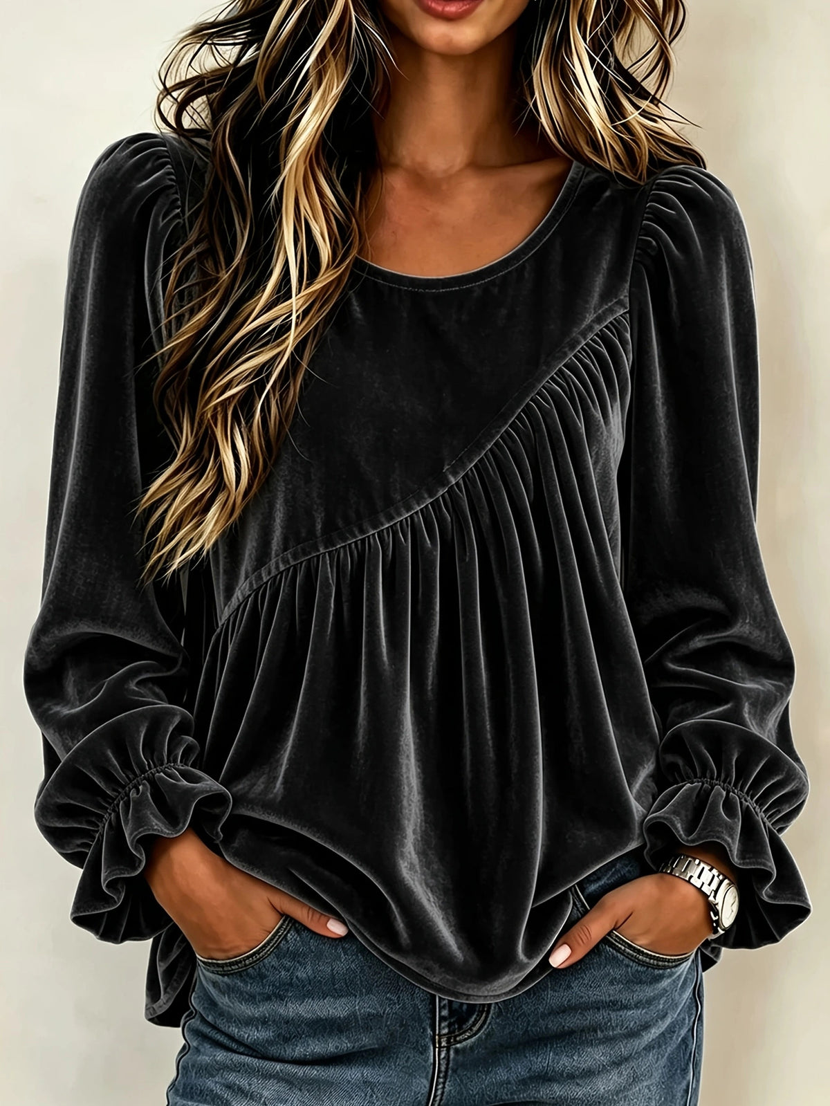 Polyester Female Long Sleeves