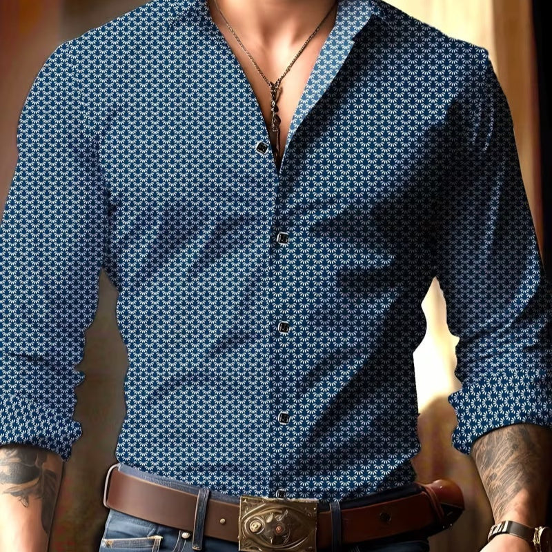 Mens Shirts With Creative 3D Digital Printing