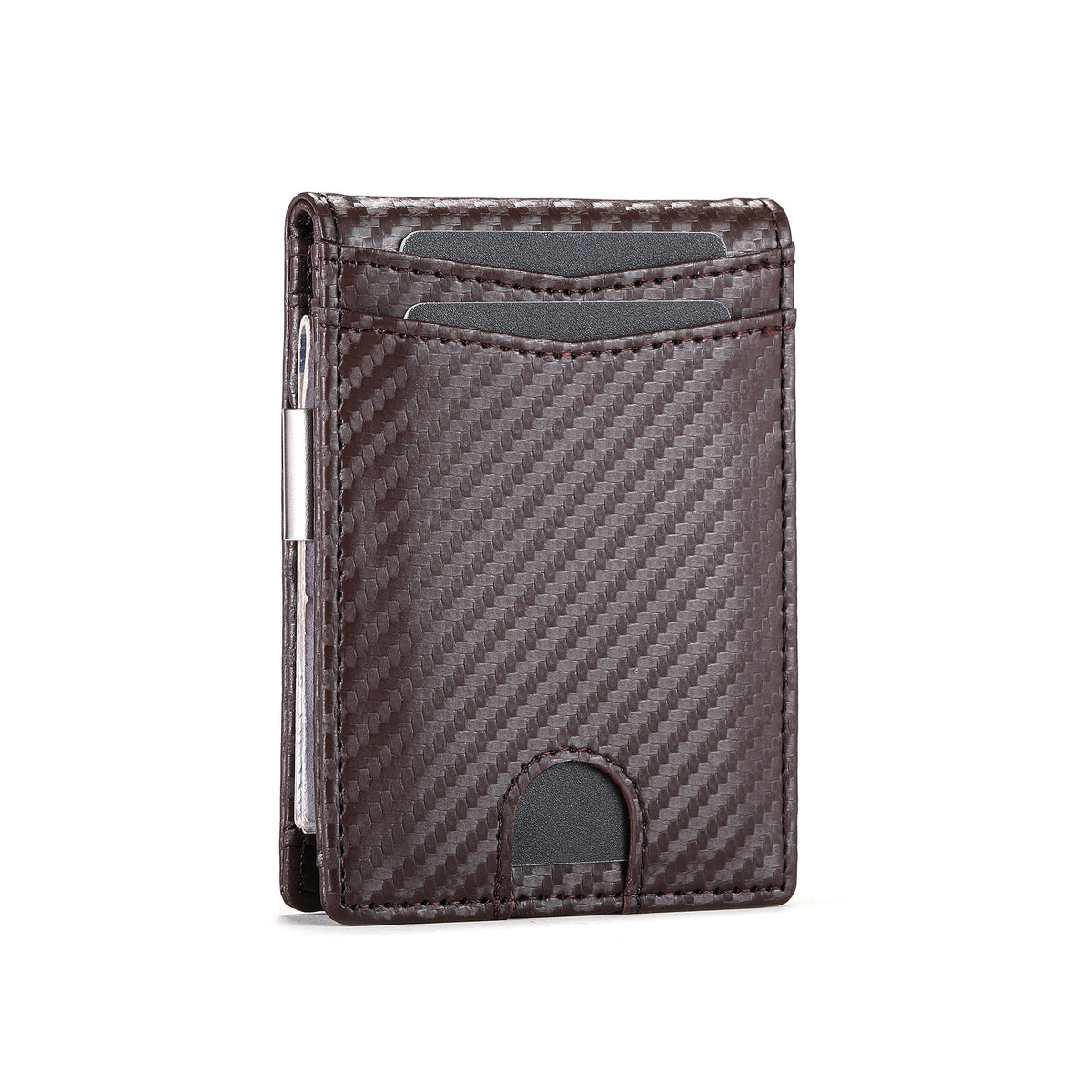 Card Holder For Men Automatic Pop-up Card RFID-blocking Aluminum Card Case