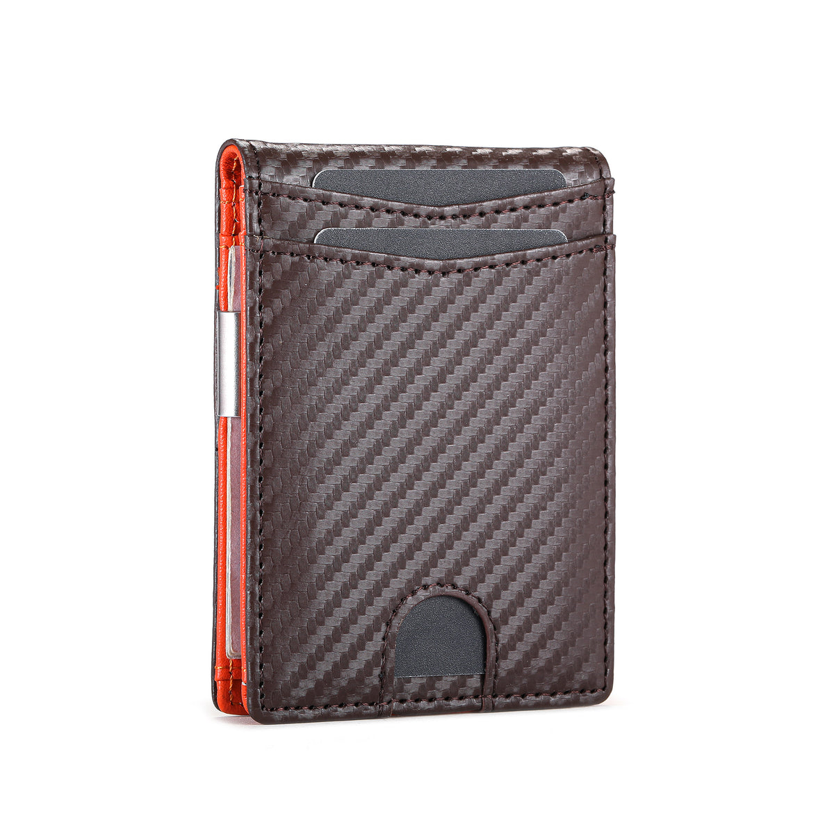 Card Holder For Men Automatic Pop-up Card RFID-blocking Aluminum Card Case