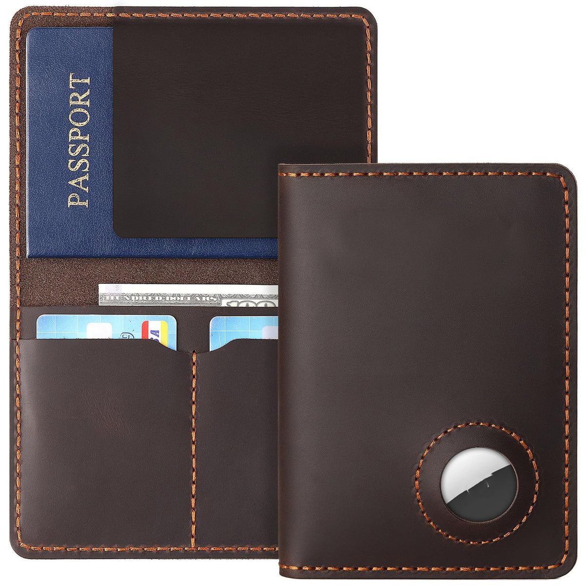 Men's Vintage First Layer Cowhide Handmade Wallet