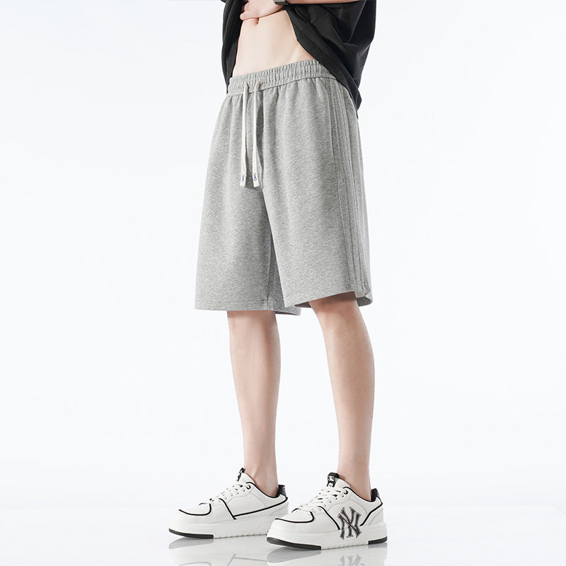 Men's Solid-Color Casual Fashion Loose Shorts