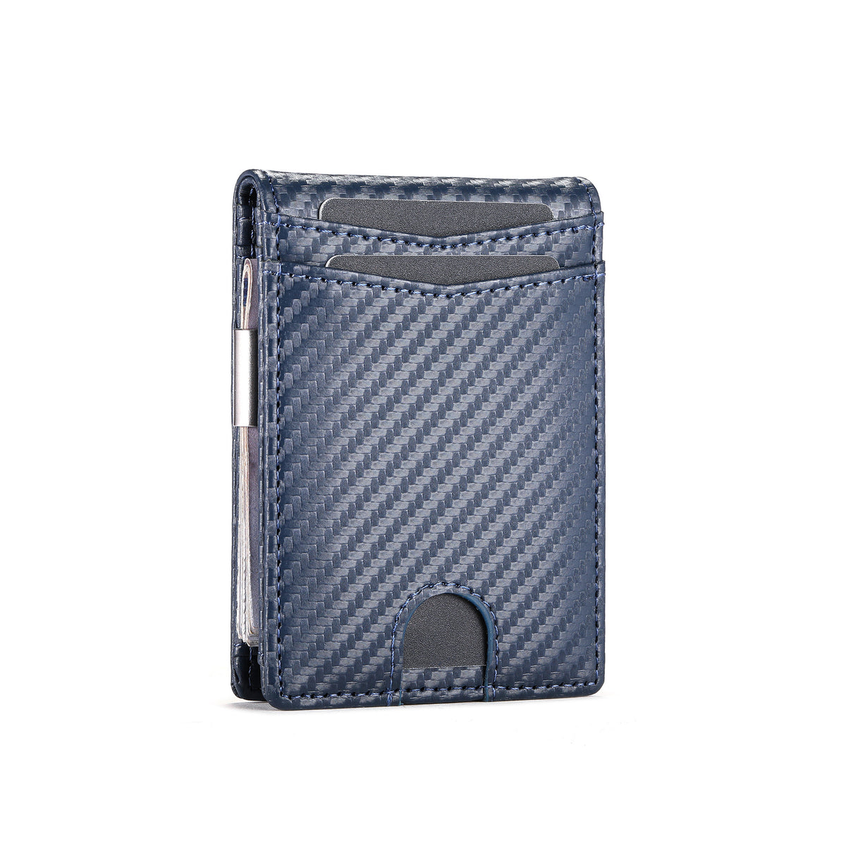 Card Holder For Men Automatic Pop-up Card RFID-blocking Aluminum Card Case