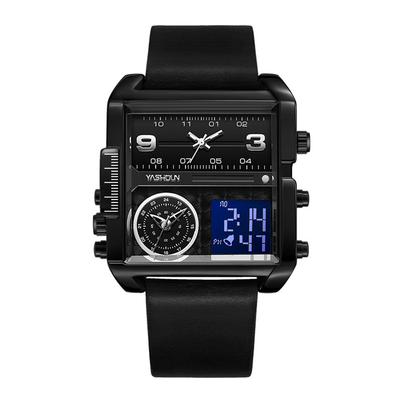 Multifunctional Mens Watch With A Large Dial