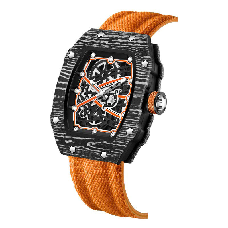 Ultra-thin Tonneau-shaped Watch