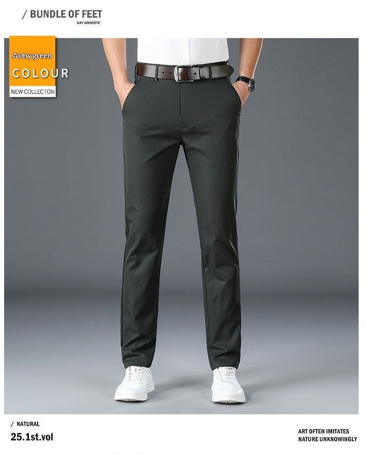 Straight-leg Minimalist Trendy Pants