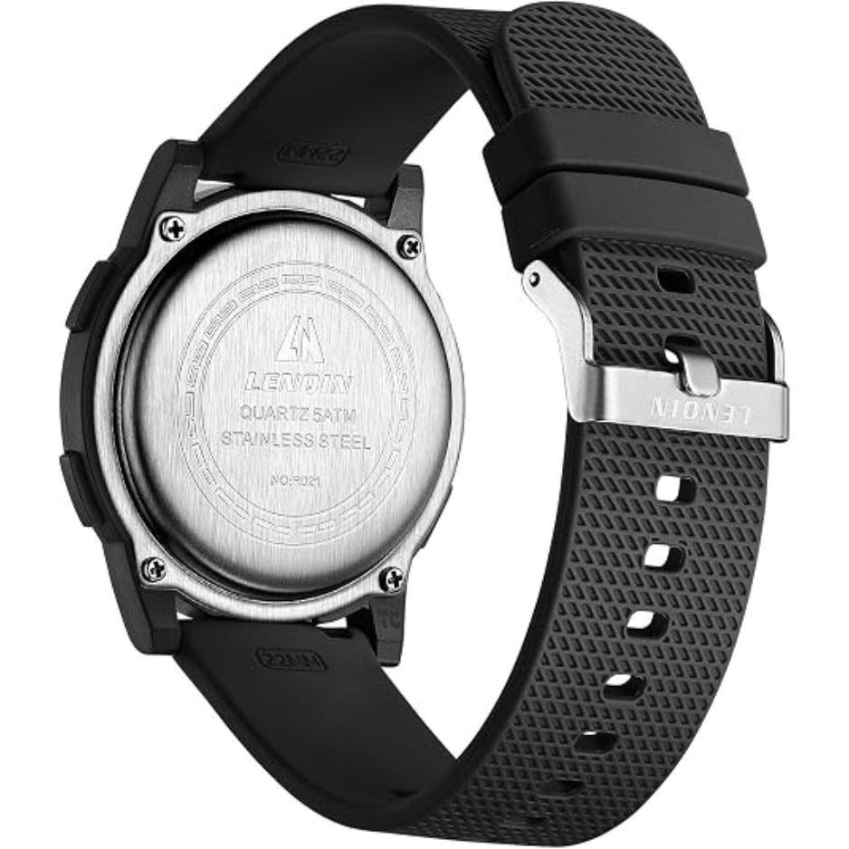Mens Digital Watch Ultra Thin Sports Waterproof Watches For Men
