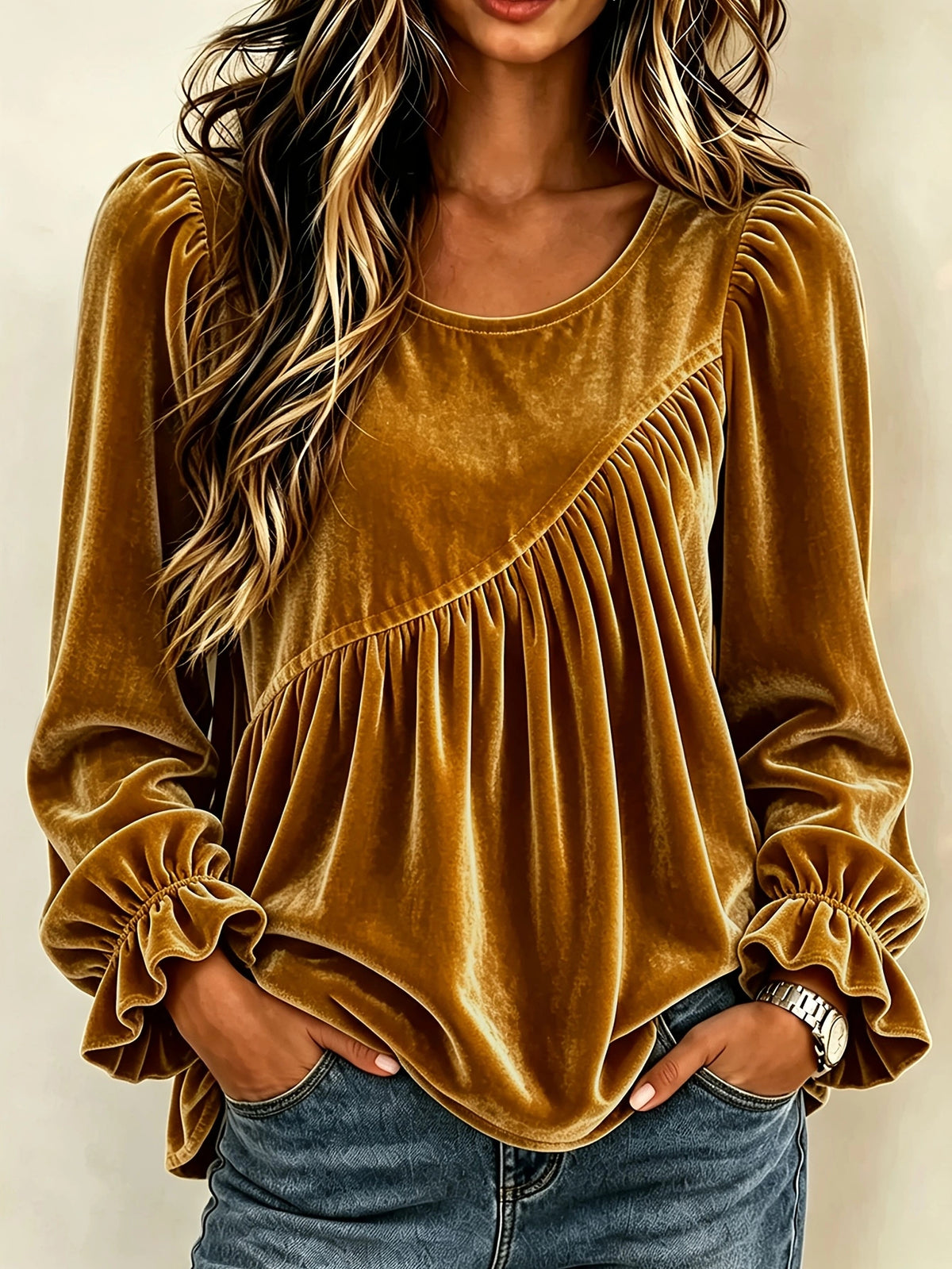 Polyester Female Long Sleeves